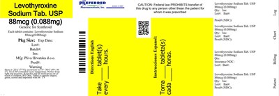 Levothyroxine Sodium Tab USP 0.88mcg 0.088mg - image 5