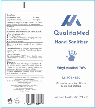 250 mL (Qualitamedhandsanitizer250ml)