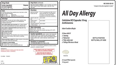 Cetirizine HCl Usp, 10 mg (Cetirizine HCl 10 mg Str 1)