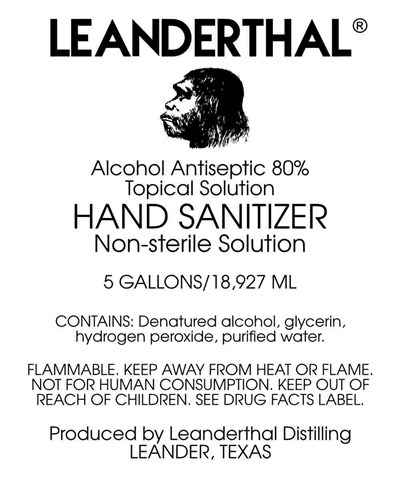 Five Gallon Label (Sanitizerlabelfinalfivegallon)