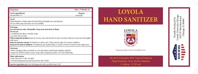 3785 mL Label (Label)