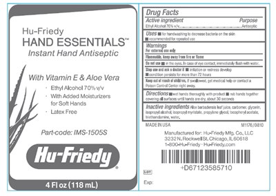 Hu-Friedy Hand Essentials Instant Hand Antiseptic - a580ebfb 2da9 4a20 9a3c 6244dbb7aef1 01