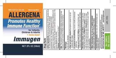 Image Of Label (Immugen)