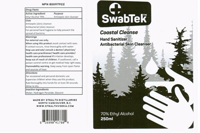 250.jpg 250 ml Coastal Cleanse front and back label - 250