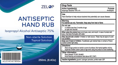 250 mL Label (Etiqueta 250ml)