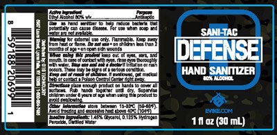 1oz Sanitizer SANITAC REFERENCE