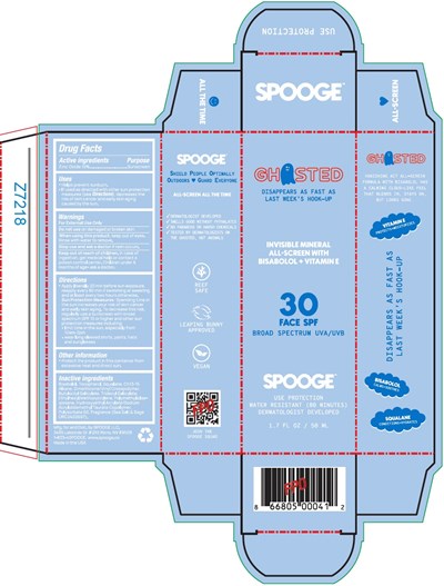 Principal Display Panel - 50 ML Bottle Box - spooge 01