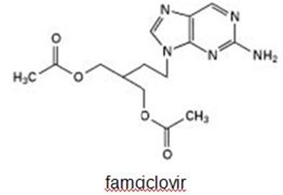 famciclovirchemstructure - famciclovir