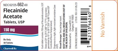 "image Description" (Flecainide Tablet 150mg 60s Bottle Label)