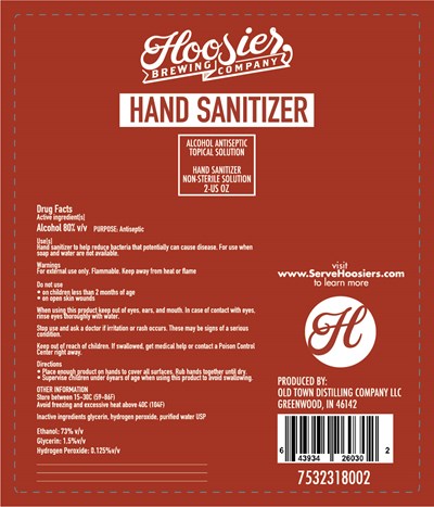 Hand Sanitizer (2oz Label)