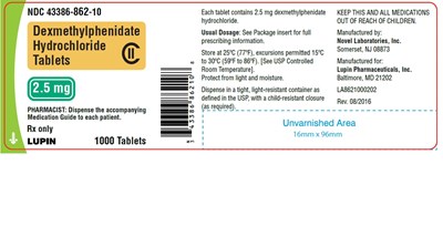 2.5 mg (1000 c ount)