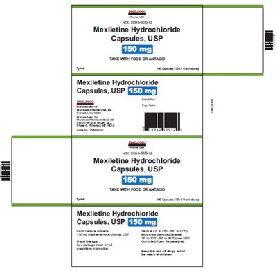 444 (Mexiletine HCl Carton 150mg)