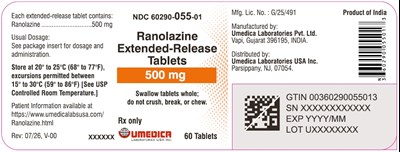 Ranolazine-500mg-60t (Ranolazine 500mg 60ct)