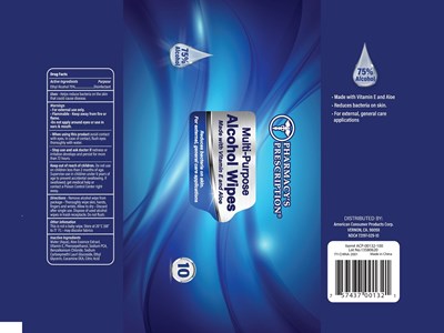 Pharmacys Prescription 10 Count Wipes