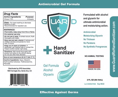 Guardrx Gel Label 2oz (Guard Rx Gel Label 2oz)