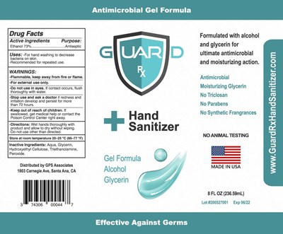 Guard Rx Gel Label 8oz (Guard Rx Gel Label 8oz)