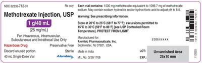 Methotrexate-40ml-label (Methotrexate 40ml Label)