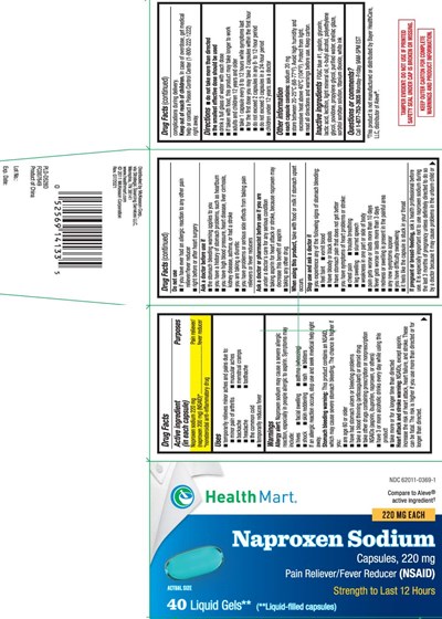 Naproxen Sodium 220 mg (naproxen 200 mg) (nsaid)* *nonsteroidal Anti-inflammatory Drug (Naproxen Sodium 220 mg Softgels Pur 1)