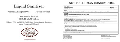 Hand-Sanitizer-Prestige-Glassware.jpg Label - Hand Sanitizer Prestige Glassware