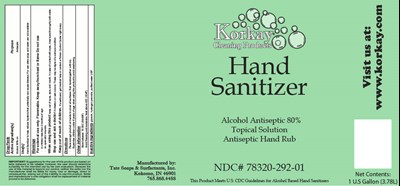 3785 mL Label (Label)