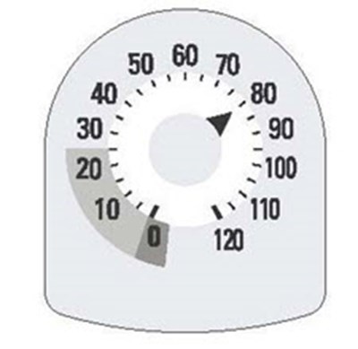 Counter (arrow pointing to 80)