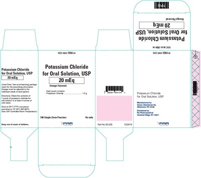 potassium-01.jpg PRINCIPAL DISPLAY PANEL - 1.5 g Pouch Carton - potassium 01