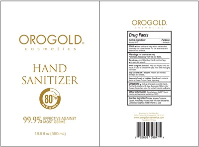 Package Label (80orohndsntzr550gold)
