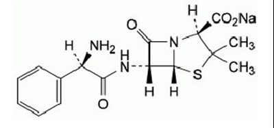 Ampicillin Structural Formula (Ampicillin And Sulbactam For Injection Usp   Ww Pb 1)