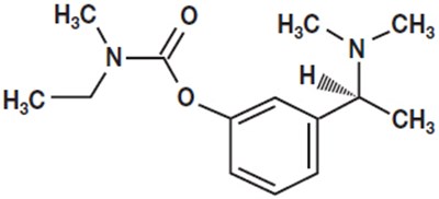 rivastigmine-01.jpg Chemical Structure - rivastigmine 01