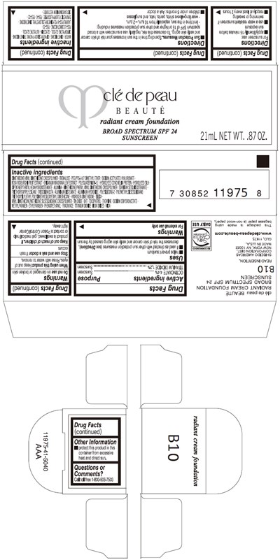 PRINCIPAL DISPLAY PANEL - 21 mL Tube Carton - B10 - cledepeau 05