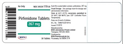 pirfenidone-267mg-30s-container-label.jpg 267-cntnr - pirfenidone 267mg 30s container label