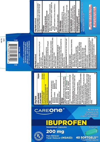 Solubilized Ibuprofen Equal To 200 mg Ibuprofen (nsaid)* (present As The Free Acid And Potassium Salt) *nonsteroidal Anti-inflammatory Drug (Ibuprofen 200 mg Softgels Pur 1)