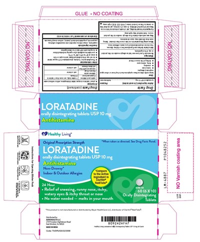 loratadine-fig1.jpg PACKAGE LABEL-PRINCIPAL DISPLAY PANEL - 10 mg, Blister Carton 60 (6 X 10) Orally Disintegrating Tablets - loratadine fig1