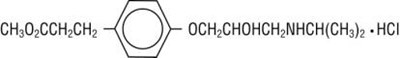 Image Of The Esmolol Hydrochloride Structure:  (±)-methyl P- [2-hydroxy-3- (isopropylamino) Propoxy] Hydrocinnamate Hydrochloride (9adad150 Da57 4281 Bfab 7780c25f26a6 01)