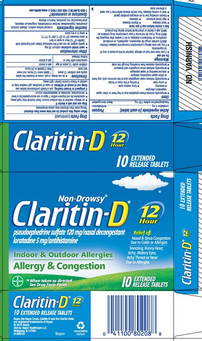 Carton (Claritin D 12hr 10ct Carton)
