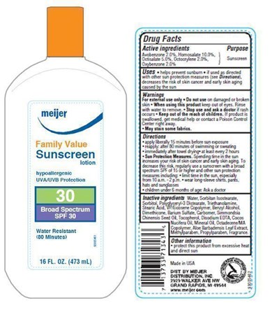 Meijer Spf 30 16 Oz (4125000519)