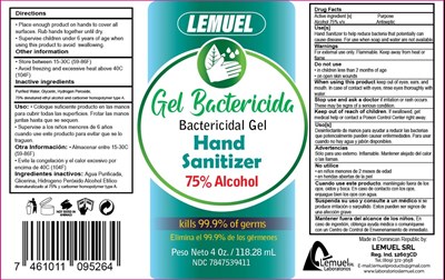 Lemuel Hand sanitizer - IMG 20200603 WA0003