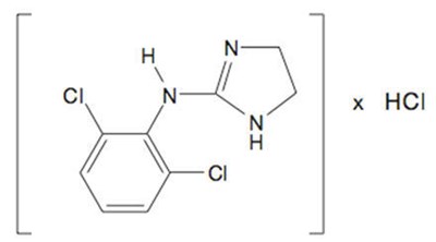 clonidine-01.jpg Chemical Structure - clonidine 01