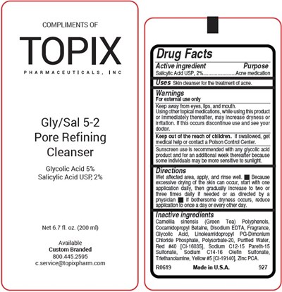 gly_sal-01.jpg PRINCIPAL DISPLAY PANEL - 200 ml Bottle Label - gly sal 01