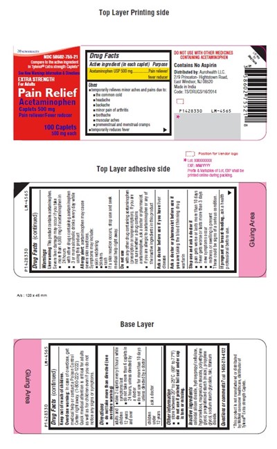 FDA Label for Aurophen Extra Strength For Adults Tablet Oral ...