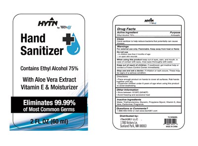 Hytn Hand Sanitizer 60 mL (Hytn Handsanitizer 60ml)