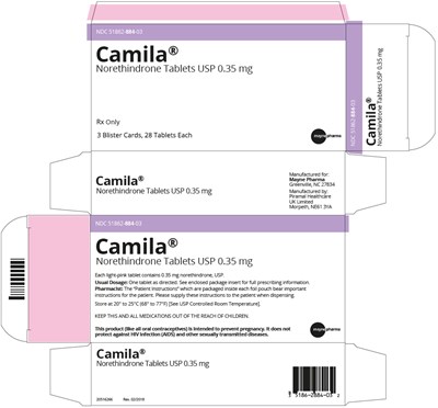 Principal Display Panel (0.35 mg Tablet Blister Pack Carton)
