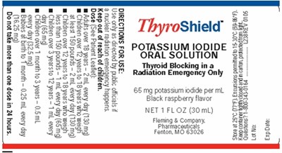 Principal Display Panel (bottle)