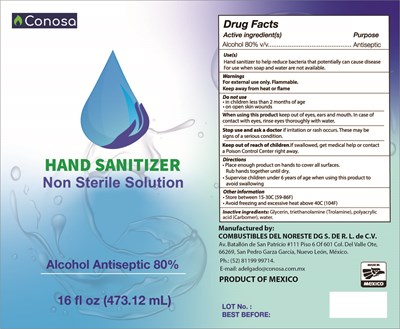 Hand Sanitizer 16oz - RCon16ozF1154