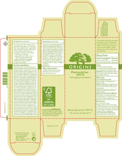 PRINCIPAL DISPLAY PANEL - 30 ml Bottle Carton - plantscription 01