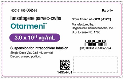 Principal Display Panel (0.63 mL Vial Carton Bag Label)