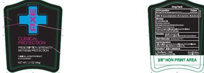 Axe Clinical Protection 1.7 oz PDP - AxeClinProtection1pt7ozPDP