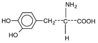 Structural Formula For Levodopa (3dd640f2 C597 44df B42c D61324b4772a 02)