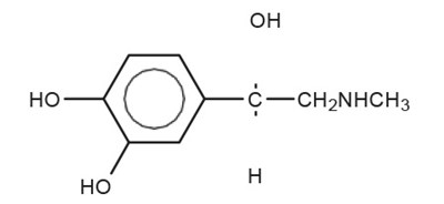 Epinephrine Structural Formula (P Care K40mx 7)