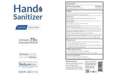 Hand Sanitizer (Isopropil 1l)